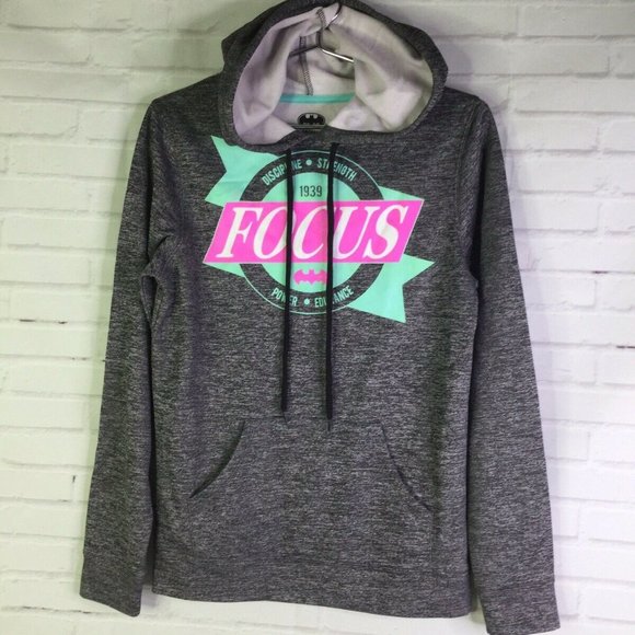 Bioworld Tops - DC Comics Batman Logo Graphic Pullover Hoodie